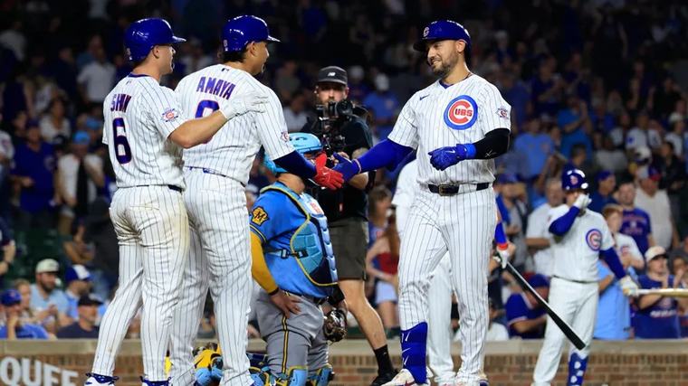 MLB resultados| Miguel Amaya: panameño responde como designado en paliza de Cachorros a Cerveceros