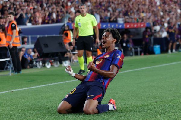 Barcelona golea al Rayo Vallecano; Yamal establece récord