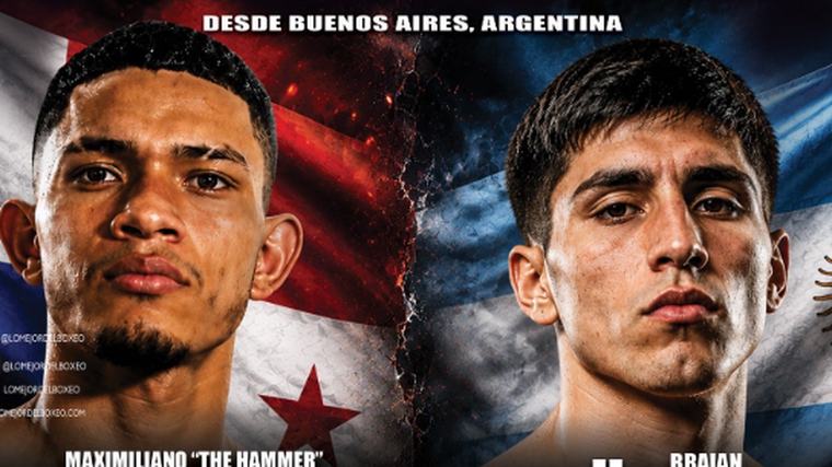 Argentina vs. Panamá en el ring: ¿dónde ver la pelea de Maxi Bonilla vs. Brian Arguello?