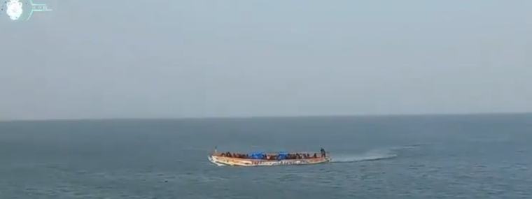 Marruecos intercepta una embarcación con 200 migrantes que intentaban llegar a Canarias