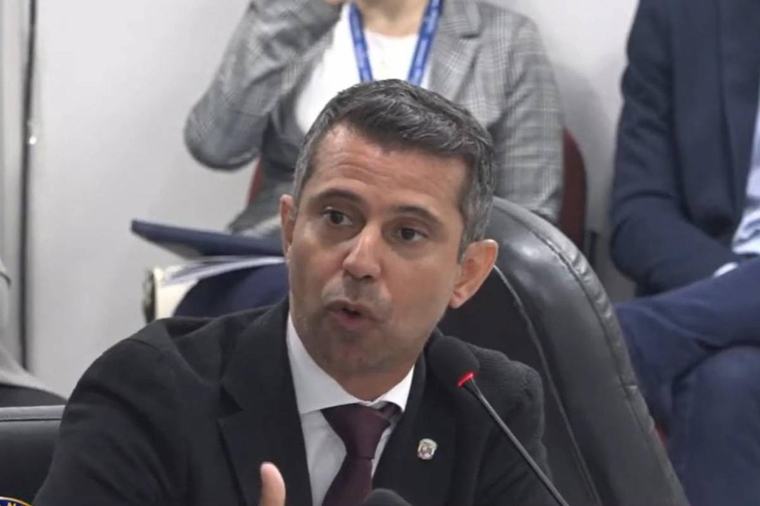 El director general de Pandeportes, Miguel Ordoñez. ( Asamblea Nacional )