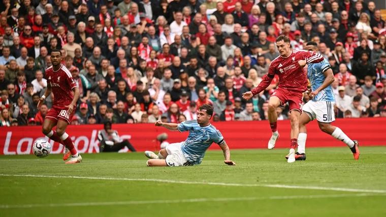 Premier League resultados| Liverpool evita la amargura en estreno de su nuevo técnico en casa