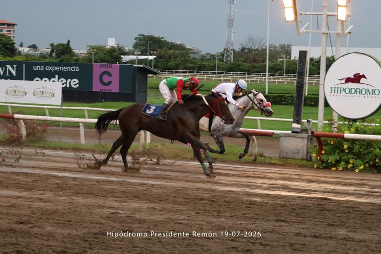 Batalla de equinos foráneos en el Premio Virgilio y Omar Castillo