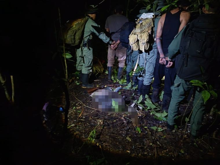 Dos hombres son aprehendidos por presunta cacería en el Parque Nacional Soberanía