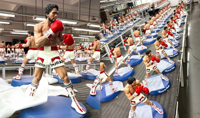 Manos de Piedra ya tiene sus estatuas listas en una edición limitada para coleccionistas