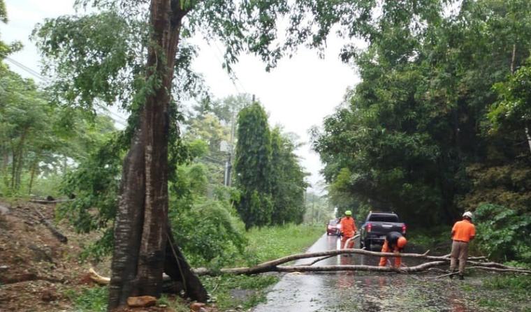 Sinaproc advierte lluvias y tormentas durante el fin de semana