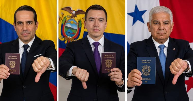 Oficial y confirmado | Colombia, Ecuador y Panamá prohíben el ingreso al país a todos los ciudadanos que posterguen la renovación del pasaporte
