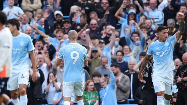 El Manchester City gana con un gol de Erling Haaland en la J3