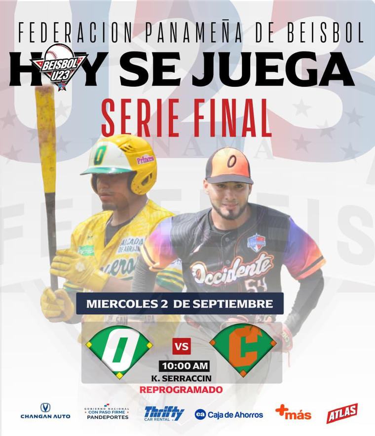 Béisbol mañanero: la final del Nacional U23 inicia hoy