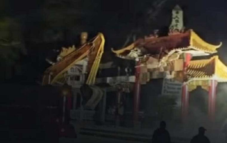 ¡Frenan proyectos en el Puente de las Américas! Juzgado ordena suspender obras tras demolición de monumento chino