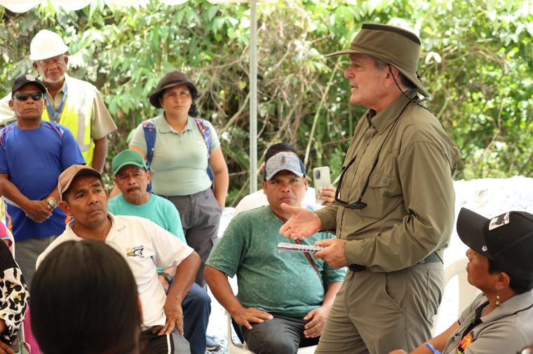 Comunidades de la mina se convierten en guardianes de sus ríos