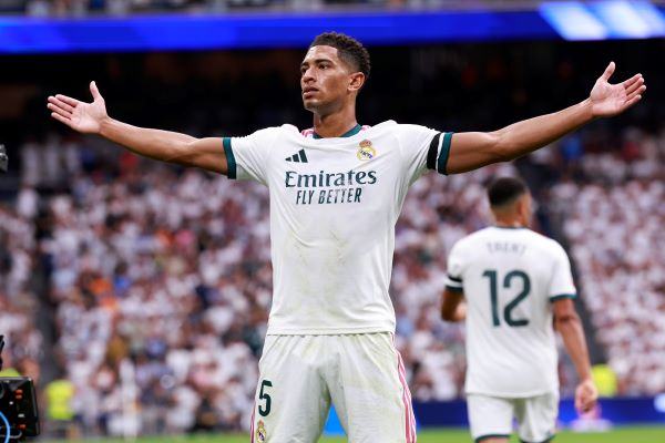 Bellingham y Mbappé, líderes en la goleada ante el Málaga