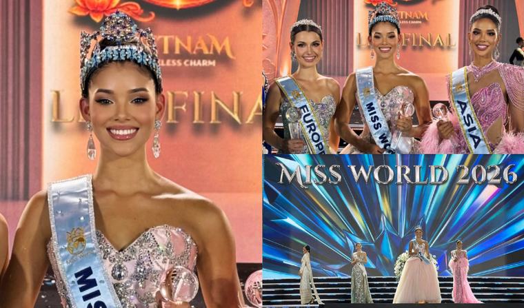 La dominicana Joheirry Mola gana en Vietnam la corona del Miss Mundo 2026