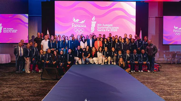 Panamá presenta su delegación para los Juegos Suramericanos Santa Fe 2026