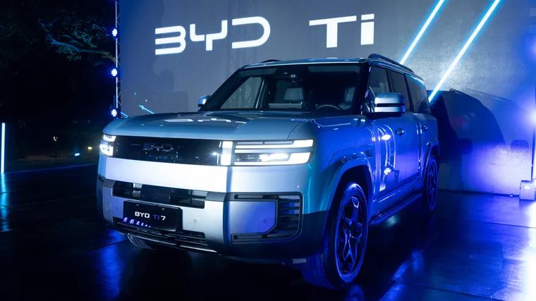 BYD y Cofiño presentan oficialmente el nuevo TI 7 en Panamá